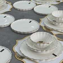 Royking Twist Gold 24 Parça Yemek Takımı Hrn 017
