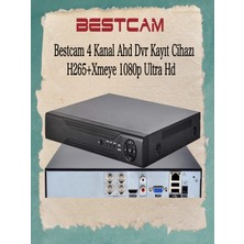 Bestcam 4 Kanal Ahd Dvr Kayıt Cihazı H265+ Xmeye 1080P Full Hd