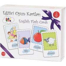 English Flash Cards - Eğitici Oyun Kartları