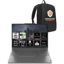 Lenovo Thinkbook 16P Gen 5 Intel Core I9 14900HX 48GB 4tb SSD RTX4060/8GB 16" 3.2k 165Hz W11P Taşınabilir Bilgisayar & Per4 Çanta 21N50024TRP410