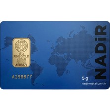 Nadir Metal Rafineri 5 Gr 24 Ayar 995 Milyem Nadirgold Gram Altın
