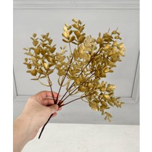 Pekibu Yapay Okaliptus Çiçek Gold