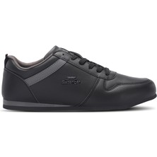 Slazenger LOTUS I Erkek Sneaker Koşu & Yürüyüş Ayakkabısı Siyah / Koyu Gri
