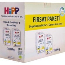 Hipp Organik Combiotic 3 Devam Sütü 2*800 Gr.