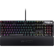 Asus TUF Gaming K3 Red Switch Mekanik RGB Gaming Klavye