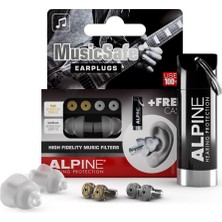 Musicsafe Kulak Tıkacı - Müzisyenler Için Hipoalerjenik, Değiştirilebilir Filtreli Işitme Koruması