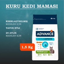 Advance Young Sterilized Tavuklu Kısırlaştırılmış Kedi Maması 1,5 Kg