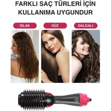 One Step Saç Kurutma Saç Şekillendirici Düzleştirici Fön Tarağı Düzleştirici Tarak Fırça