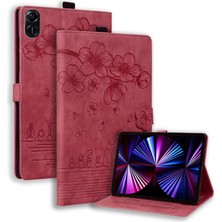 Plz Shop Honor Pad X8A Için Kedi Deri Tablet Kılıfı (Yurt Dışından)