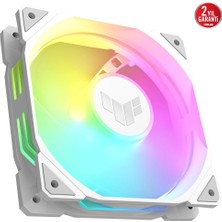 Asus Tuf Gaming TR120 Argb Beyaz 120MM 3lü Set Kasa Fanı