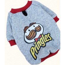 Patibör Pringles %100 Pamuk Kumaş Köpek Sweatshirt