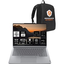 Lenovo Thinkbook 14 Intel Core Ultra 7 155U 8gb 4tb SSD 14" Fhd+ W11H Multi-Touch 2-In-1 Taşınabilir Bilgisayar & Per4 Çanta 21MX002VTRP345