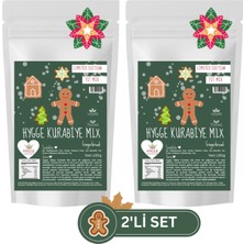 Hygge Foods Hygge Yılbaşı Kurabiye Mix - Zencefilli Ince Kurabiye Gingerbread Süpermix Limited Edition - 2'li x 180 gr