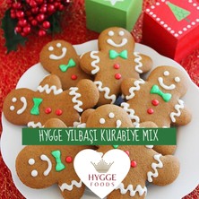 Hygge Foods Hygge Yılbaşı Kurabiye Mix - Zencefilli Ince Kurabiye Gingerbread Süpermix Limited Edition - 2'li x 180 gr