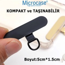 Microcase Telefon Ip Askılıklar Için Paslanmaz Çelik Tutacak Bağlantı Parçası -AL4832 5 Adet