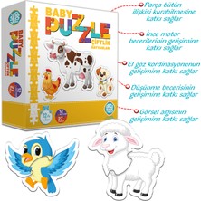 Circle Toys Baby Puzzle Çiftlik Hayvanları