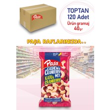 Paşa Kuruyemiş Çiğ Kaju & Turna Yemişi 40 gr (Toptan 120 Adet)