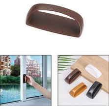 Microcase Plastik Yapışkanlı Sürgülü Pencere Çekmece Kapı Kolu Tutacağı-AL4834 1 Adet