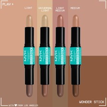 Nyx Professional Makeup Wonder Stick Çift Taraflı Krem Kontür & Aydınlatıcı Stick - Fair