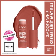 Nyx Professional Makeup Smooth Whip Kremsi Likit Mat Ruj - Kitty Belly