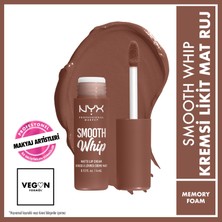 Nyx Professional Makeup Smooth Whip Kremsi Likit Mat Ruj - Memory Foam