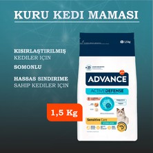 Advance Sensitive Somonlu Kısırlaştırılmış Hassas Kedi Maması 1,5 kg