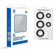 Lito Samsung Galaxy S23 Ultra  Kamera Lens Koruyucu Yeşil