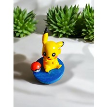 Uğur Böceği Ticaret 3 Adet Pikachu Biblo Mini Figür