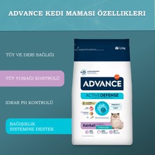 Advance Cat Hairball Hindili Tüy Yumağı Önleyici Kedi Maması 1,5 Kg