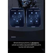 Arbe M60 Bluetooth Kulaklık Gaming Oyuncu Kulaklığı Tek Kutu 2 Çift Kulaklık