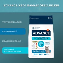 Advance Cat Sterilized Turkey 1,5Kg Kısırlaştırılmış Kedi Maması