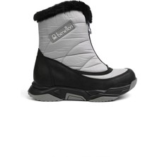 Benetton® | BN-30393 - 3256 Gri Siyah - Kadın Bot