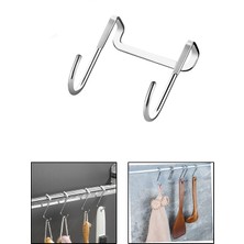 Microcase Paslanmaz Çelik Metal Banyo Duşakabin Mutfak Vb Alanlar İçin Askılık S Model - AL4837 1 Adet
