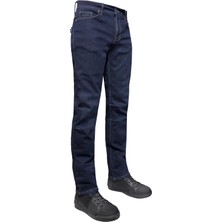 The Biker Jeans City Biker Cold Killer Dark Blue Korumalı Motosiklet Kot Pantolonu Erkek