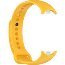 Bulut Aksesuar Xiaomi Mi Band 8 Serisi Klasik Kordon Silikon Strap Kayış-Haki