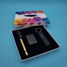 Skygo Kalem Anahtarlık Çakmak Hediye Seti