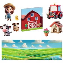 Funcy Magnetli Farm Set