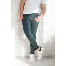 Fbı Skinny Slimfit Dar Paça Bilekten Pamuklu Kot Pantolon
