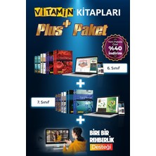 Vitamin Rehberlik Destekli 6 + 7. Sınıf Plus Paket 16 Kitap + Dijital