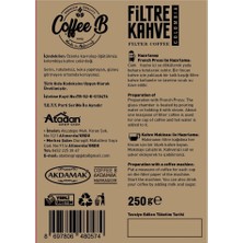 Akdamak Coffee B Filtre Kahve 250 gr