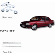 Alminox Oto Aksesuar Tofaş Şahin-Doğan-Kartal 1996-   8 Prç Set