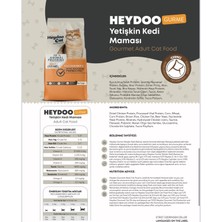 Heydoo Gurme Yetişkin Kedi Maması 100 gr (12 Adet)