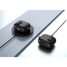 Seniee Samsung Galaxy Buds 3 Pro Kılıf Kapağı, Kilitli Askeri Sert Kabuk Koruyucu Zırh Samsung Galaxy Buds 3 Pro (Yurt Dışından)