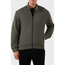 Emporio Armani Pamuk Karışımlı Regular Fit Dik Yaka Mont Erkek Mont 6D1B7U 1J8IZ 0418