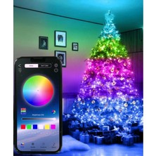 Olivya LED Rgb Yılbaşı Işığı Kumandalı App Destekli