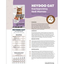 Heydoo Somonlu Kısırlaştırılmış Kedi Maması 100 Gr (12 Adet)