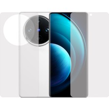 Microcase Vivo X100 Pro Full Ön Arka Kaplama Koruma Filmi - AL3279