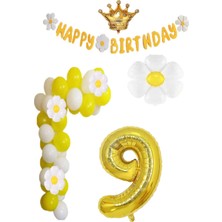 Best Parti Papatya Temalı 9 Yaş Doğum Günü Parti Seti