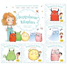 Duygularım Kitapları 3+ Yaş - 5 Kitaplık Set - Kızmak, Korkmak, Utanmak, Kıskanmak ve Sevinmek