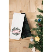 %100 Pamuk Ikili 40X66 cm Desenli & Nakışlı Hediyelik Havlu Seti Baveno